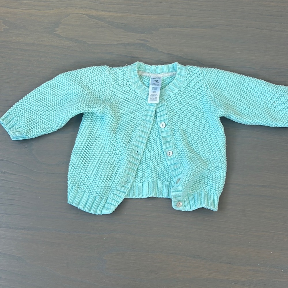 Teal sweater